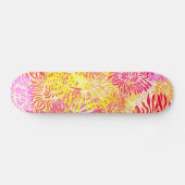 Colorful Spring Flowers Persoonlijk Skateboard (Horizontaal)