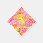 Colorful Spring Flowers Servet (Hoek)