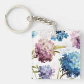 Colorful Spring Flowers Sleutelhanger (Voorkant)