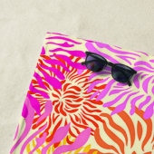 Colorful Spring Flowers Strandlaken (In situ)