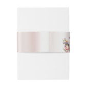 Colorful Spring Flowers Uitnodigingen Wikkel (Achterkant Voorbeeld)