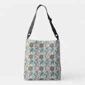 Colorful Spring Pattern Crossbody Tas (Achterkant)