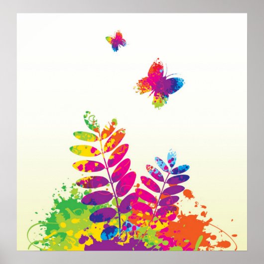 Colorful Spring Poster (Voorkant)