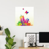 Colorful Spring Poster (Thuiskantoor)