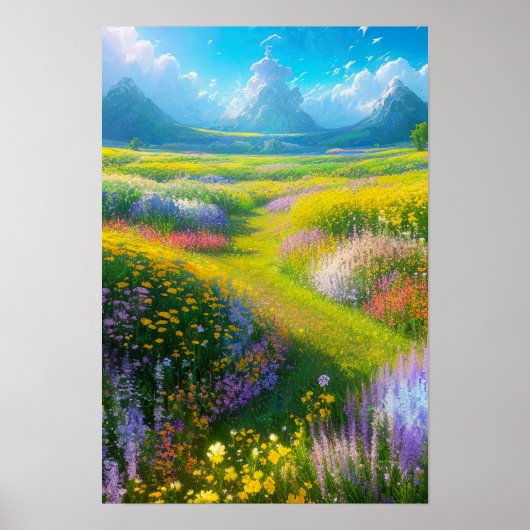 Colorful Spring Symphony Poster (Voorkant)