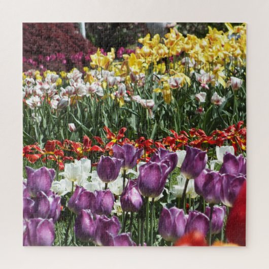 Colorful Spring Tulip Garden, Elizabeth Park Legpuzzel (Verticaal)