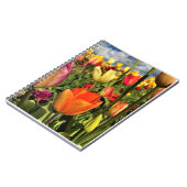 Colorful Spring Tulips Notitieboek (Linkerzijde)