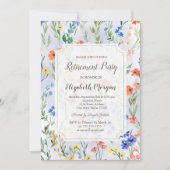 Colorful Spring Wilde Meadow Retirement Kaart (Voorkant)