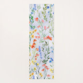 Colorful Spring Wildflower Meadow Yogamat (Achterkant)
