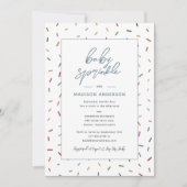 Colorful Sprinkles Baby Sprinkle Baby shower Kaart (Voorkant)