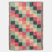 Colorful Squares 015 Deken (Voorkant Verticaal)