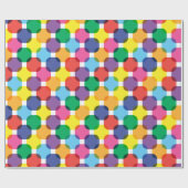 Colorful Squares Patroon Cadeaupapier (Vlak)