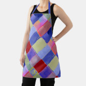  colorful  squres -  modern abstract   schort (Insitu)