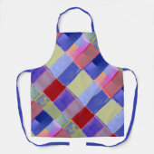  colorful  squres -  modern abstract   schort (Voorkant)