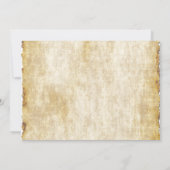 Colorful St Patrick's Day Party Parchment Kaart (Achterkant)