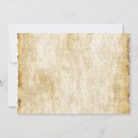 Colorful St Patrick's Day Party Parchment Kaart (Achterkant)