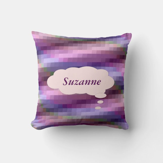 Colorful Stairs Persoonlijk Sierkussen (Voorkant)