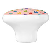 Colorful Star Knob Keramische Knop (Zijkant)