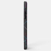 Colorful Star Pattern Barley Daar iPhone Case (Achterkant/links)