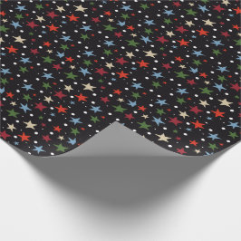 Colorful Star Pattern Cadeaupapier