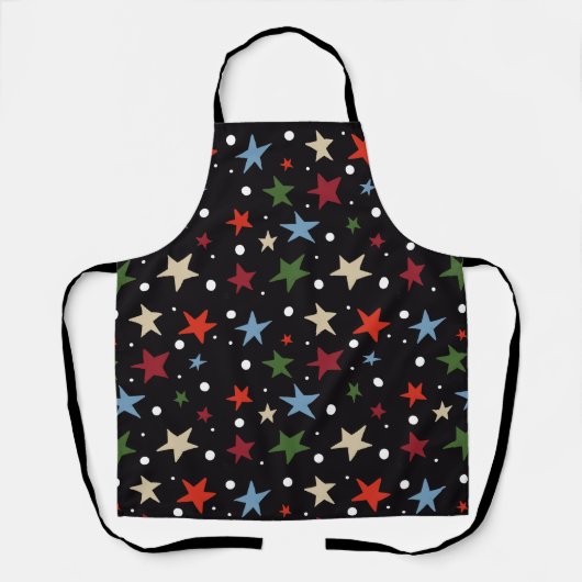 Colorful Star Pattern Schort (Voorkant)