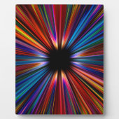 Colorful starburst explosie fotoplaat (Voorkant)