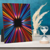 Colorful starburst explosie fotoplaat (Zijkant)