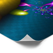 Colorful Starburst Fractal Poster (Hoek)