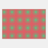 Colorful Starburst Pattern Inpakpapier Vel (Voorkant 3)