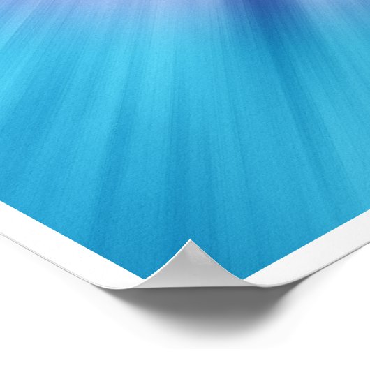 Colorful Starburst Tie Dye Poster (Hoek)