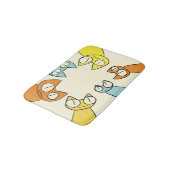 Colorful Staring lot Cats Badmat (Gekanteld)