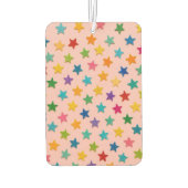 Colorful stars air freshener. luchtverfrisser (Achterkant)