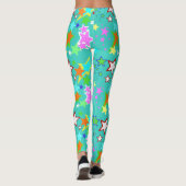 Colorful Stars Spandex-Leggings Leggings (Achterkant)