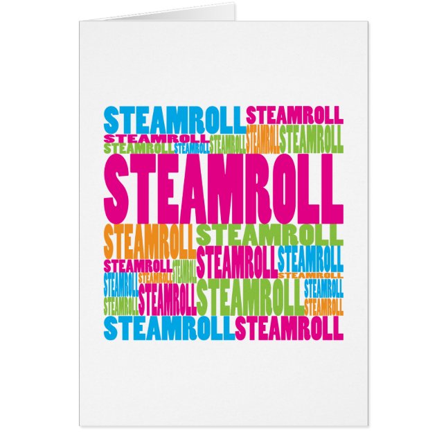 Colorful Steamroll (Voorkant)