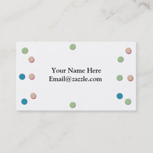 Colorful Stip Business Card Template Visitekaartje