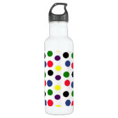 Colorful Stippen Liberty Waterfles (Voorkant)