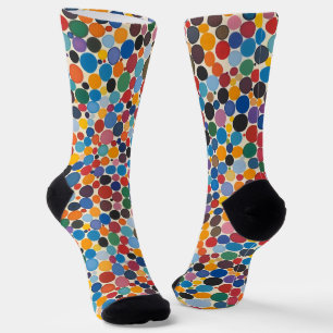 Colorful Stippen Patroon Sokken