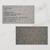 Colorful Stone Gravel Texture Visitekaartje (Voorkant / Achterkant)