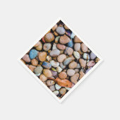 Colorful Stones Rocks Pebbles Servetten (Hoek)