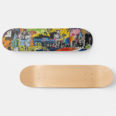 Colorful Street Art Graffiti Skateboard (Horizontaal)