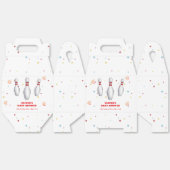 Colorful Strike Up Bowling Sport Baby Shower Bedankdoosjes (Ongevouwen)