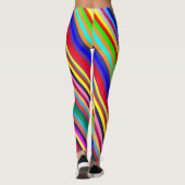 Colorful Stripe Leggings (Achterkant)