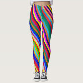 Colorful Stripe Leggings (Voorkant)