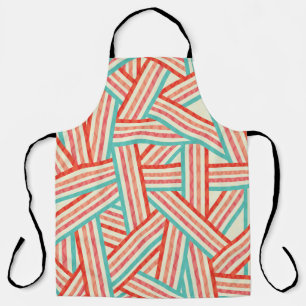Colorful Striped Abstract Patroon Schort