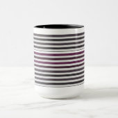 Colorful striped mok koffie (Midden)