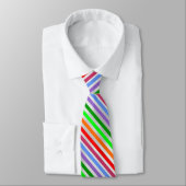 Colorful Striped Necktie Stropdas (Gebonden)