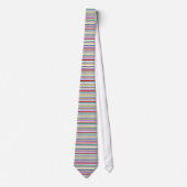 Colorful Striped Necktie Stropdas (Voorkant)