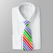 Colorful Striped Necktie Stropdas (Gebonden)