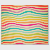 Colorful Striped Seamless Pattern. illustration. b Cadeaupapier (Vlak)