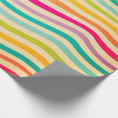 Colorful Striped Seamless Pattern. illustration. b Cadeaupapier (Hoek)